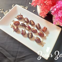 A picture of Dates and Sunflower Seeds.
