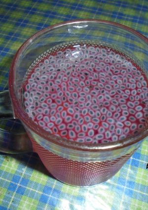 Foto resep Sirup Tjampolay dengan Biji Selasih