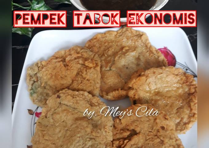Cara Buat Pempek Tabok KW Ekonomis Kekinian