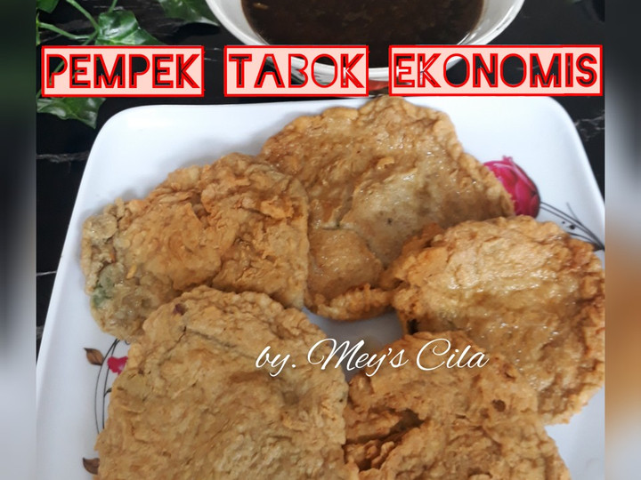 Cara Buat Pempek Tabok KW Ekonomis Kekinian