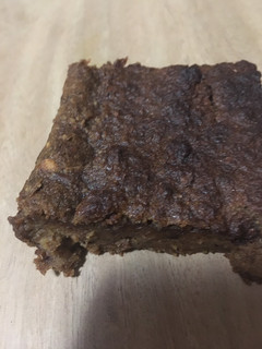 Una foto de Brownie vegano de semillas