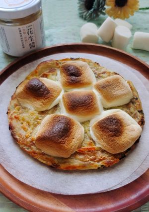 花生醬棉花糖起司烤餅 的食譜成品照片