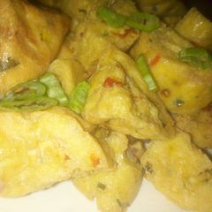 A picture of Awaran kwai(egg tofu).