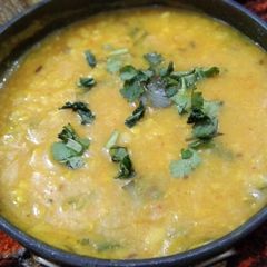 A picture of Yellow dal.