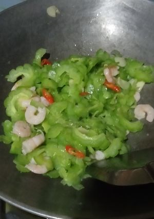 Foto resep Tumis Pare Udang