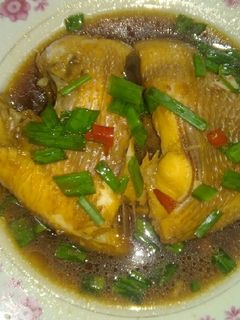 Hình của món Cá điêu hồng kho.