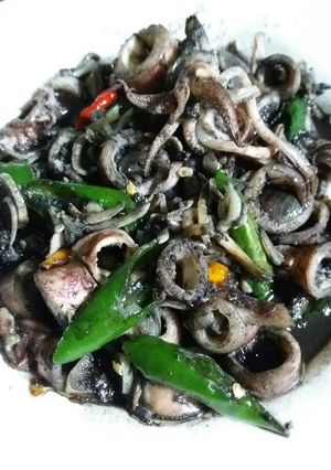 Foto resep Oseng cumi asin