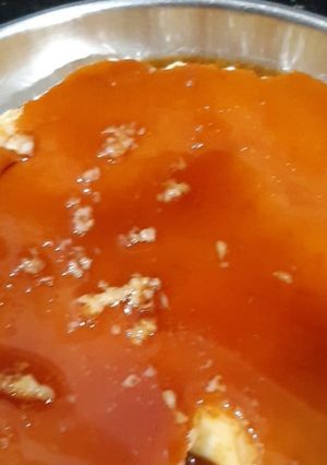 A picture of Caranel custard recipes.