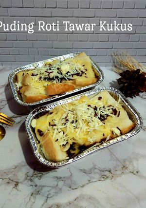 Foto resep Puding Roti Tawar Kukus