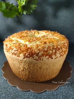 Foto resep Cheese Chiffon Cake (Gluten Free)