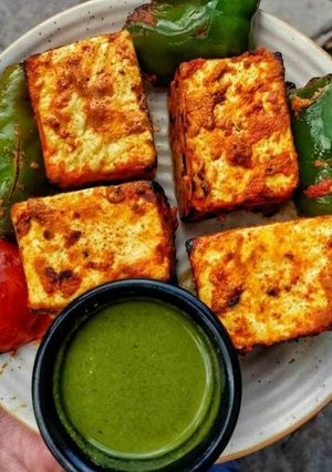 A picture of Paneer tikka.