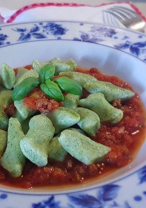 Foto di Gniochi di patate con spinaci