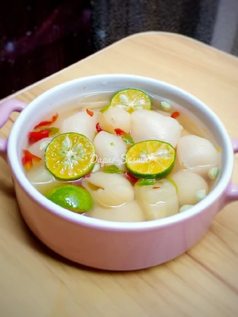 Recipe Asinan buah kaleng (Rambutan, Lengkeng, Nanas) the Awesome  So Delicious