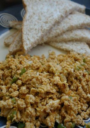 A picture of Scrambled eggs.