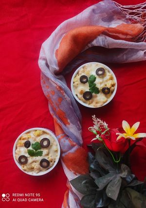 A picture of Mac and cheese 🇬🇧🇬🇧.