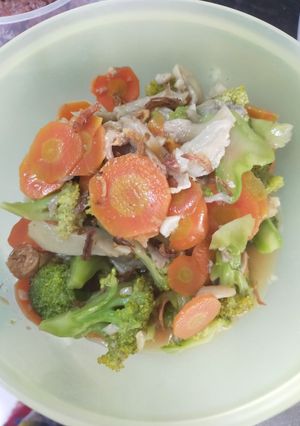 Foto resep Tumis Brokoli Wortel Jamur