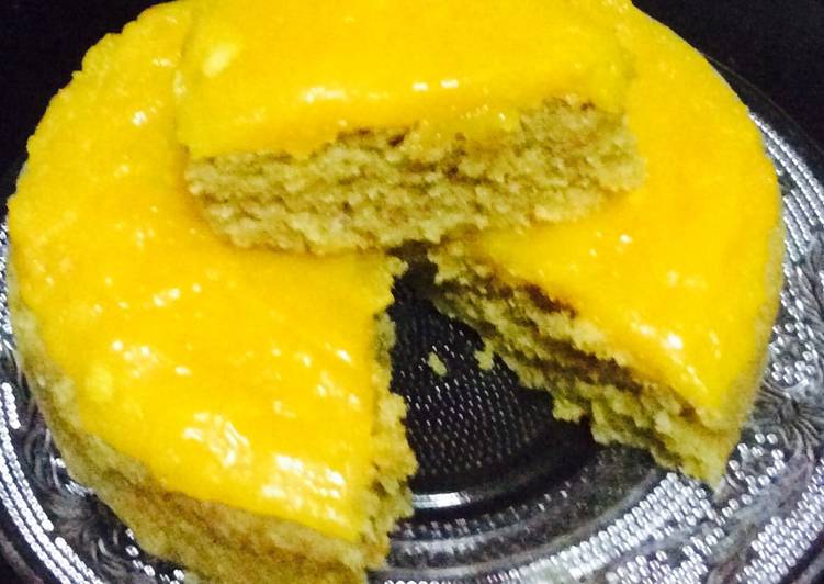 Steps to Make Super Quick Homemade Quinoa Mango Eggless cake