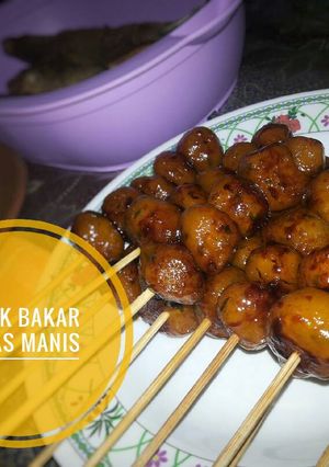 Foto resep Cilok bakar pedas manis