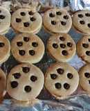 Galletas de vainilla con chip de chocolate