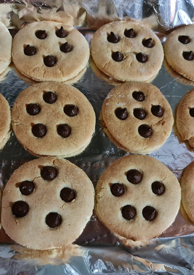 Una foto de Galletas de vainilla con chip de chocolate