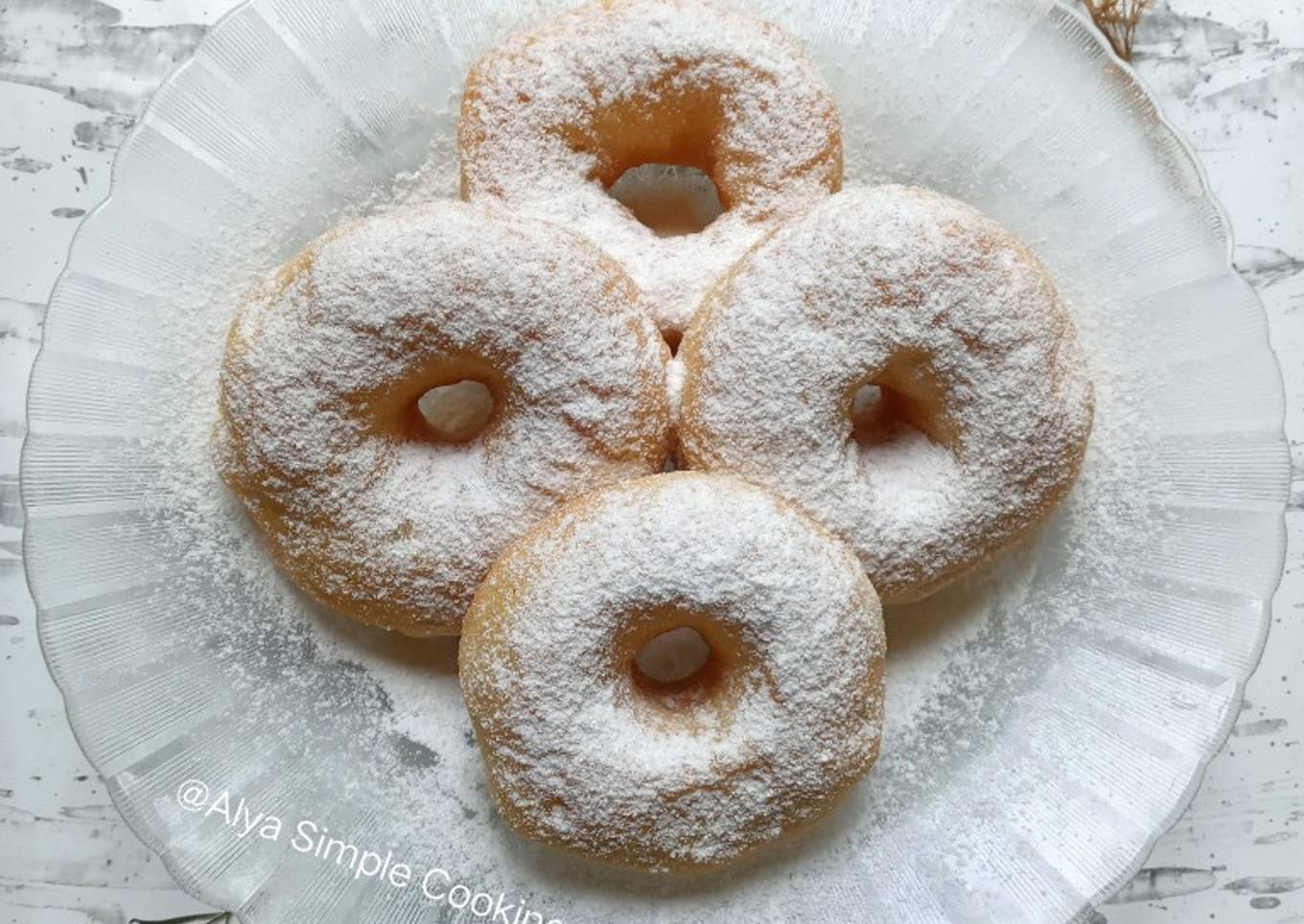 Donat Simple Eggless No Mixer