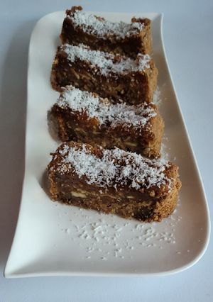 Une photo de Gâteau de manioc au lait de coco & cannelle