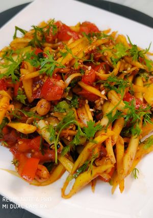 A picture of Thai Raw mango Salad.