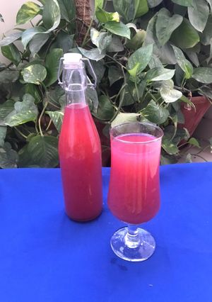 A picture of Falsay ka sharbat.
