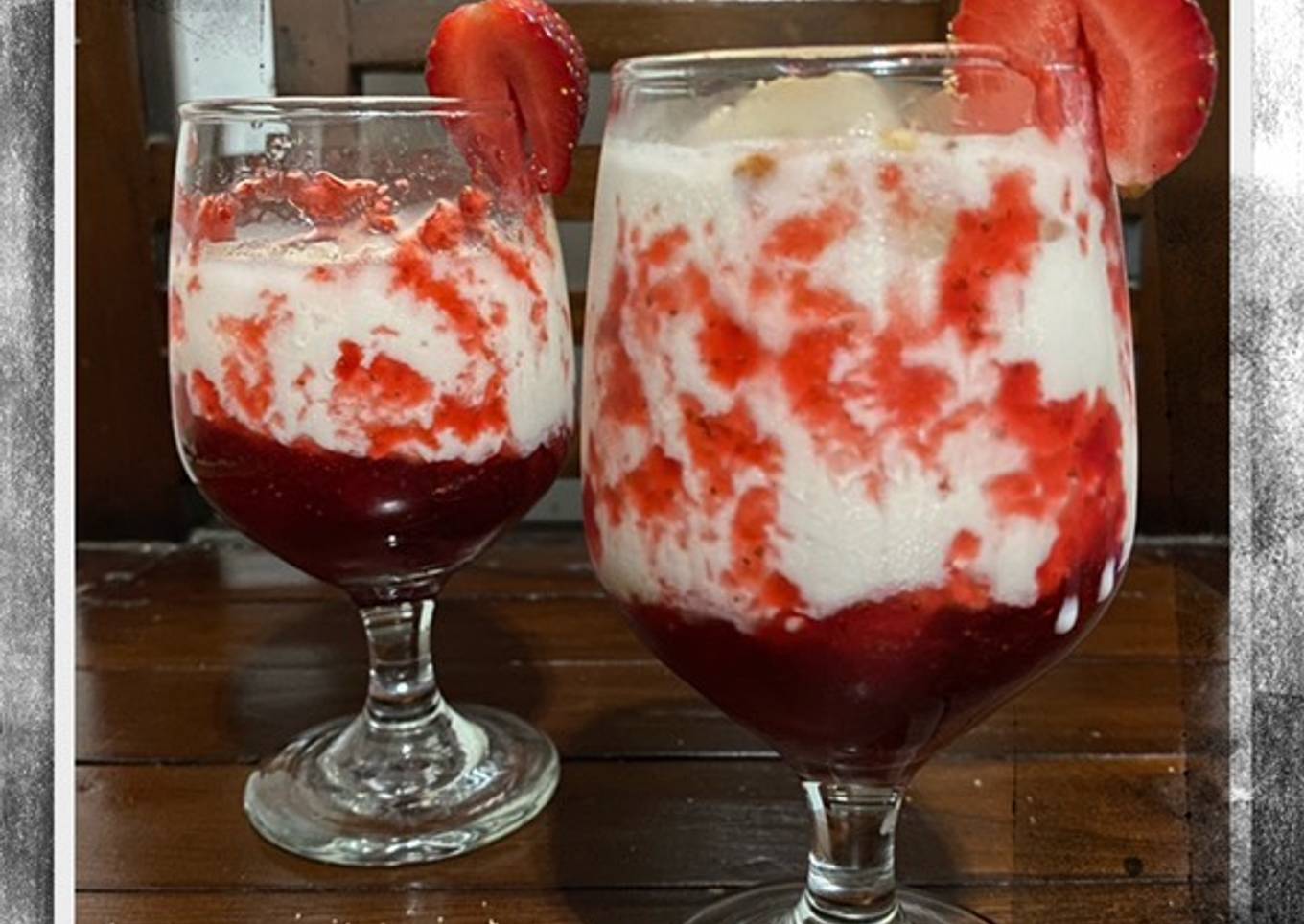 Korean strawberry milk