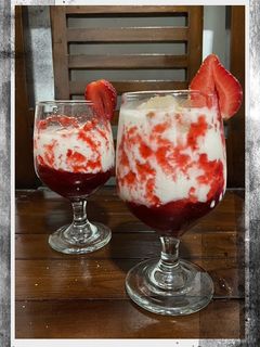 Foto resep Korean strawberry milk
