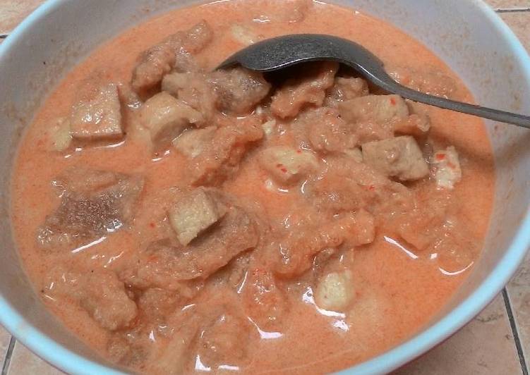 Langkah Mudah untuk Membuat Sayur Krecek Tahu by Bunda Les, Enak