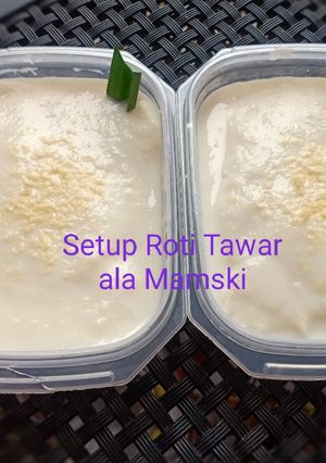 Foto resep Setup roti tawar tanpa santan
