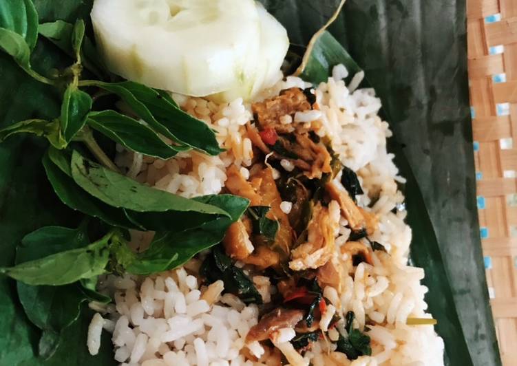 Nasi Bakar Ayam Suwir