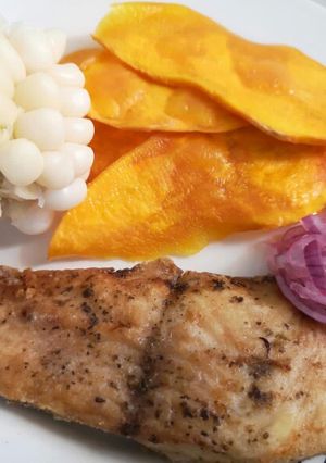 Una foto de Pescado frito