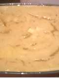 Budín de pan en licuadora sin azúcar