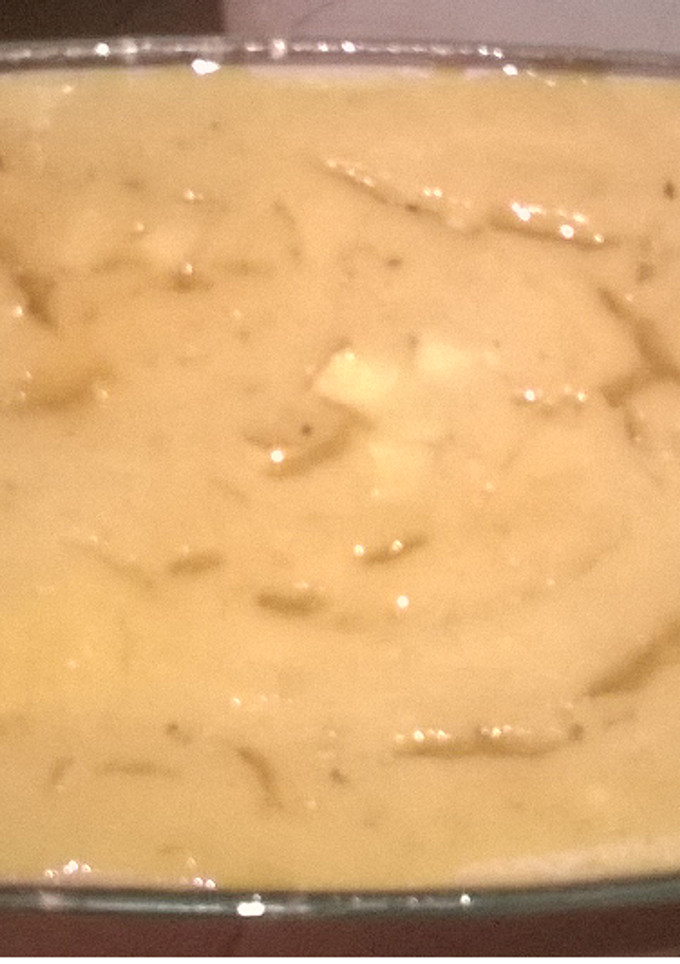 Una foto de Budín de pan en licuadora sin azúcar