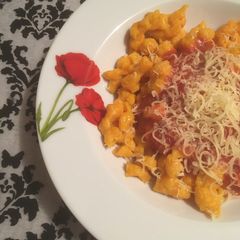 A picture of Squash gnocchi.