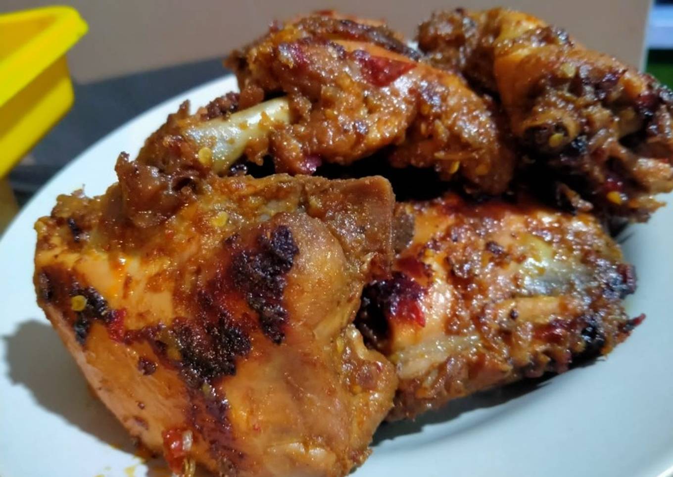 Ayam bakar kecap pedas