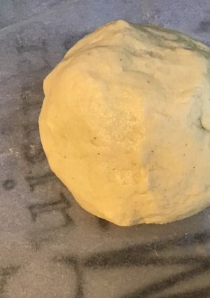 Une photo de Pâte brisée au lait concentré et vanille
