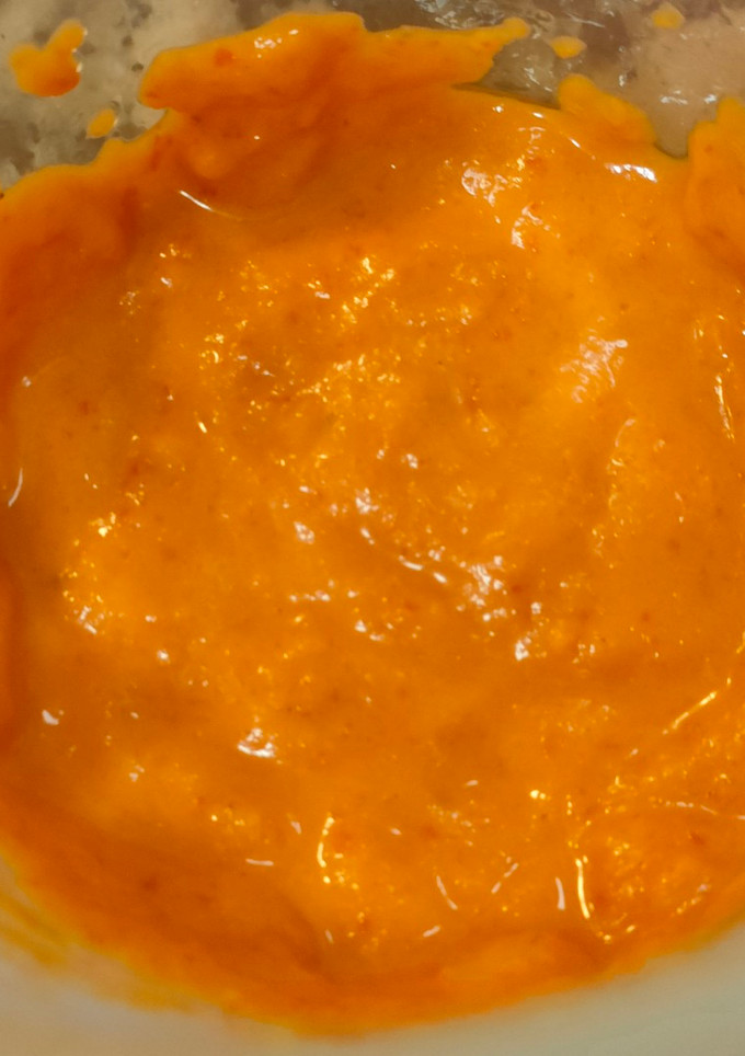 Una foto de Salsa de pimentó roig