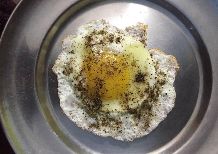 How to Make Super Quick Homemade Half boiled egg sunnyface