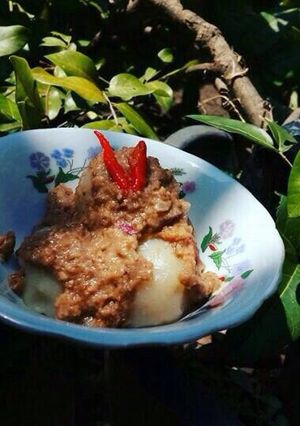 Foto resep Cilok Sambal Kacang Isi Telur endeeesss rasanyaa