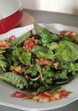 Foto resep Sambel Oncom Leunca Kemangi
