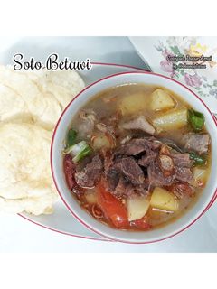 Foto resep Soto Betawi