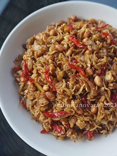 Foto resep Kering Teri Tempe Kacang