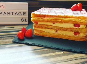 Une photo de Millefeuilles fraise