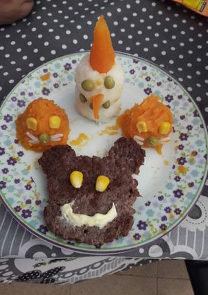 Una foto de Comida feliz