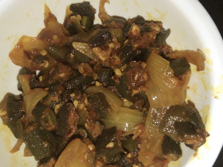 Recipe Masala bhindi which So Delicious