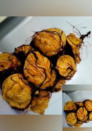 Una foto de Croquembouche