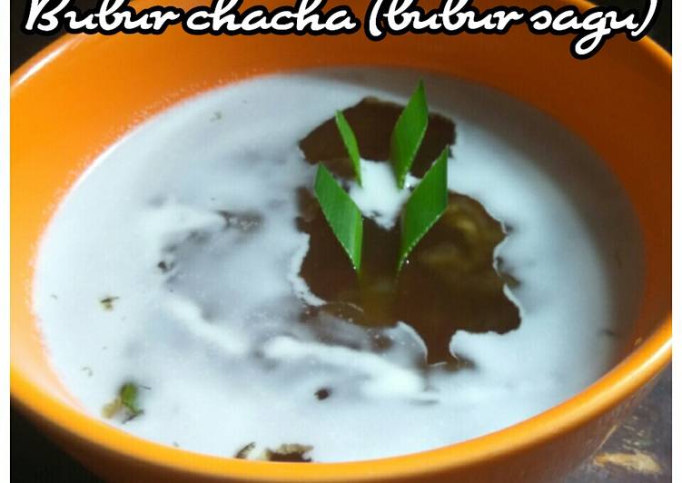 10. Bubur chacha (bubur sagu) #Bikinramadanberkesan